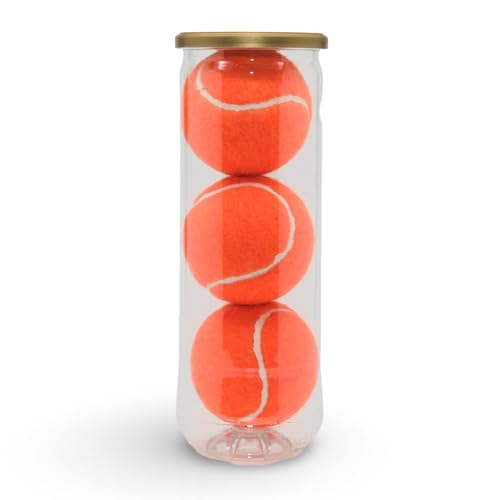 Price Tube Tennisbälle, Typ 2, hergestellt in Großbritannien, Orange, 1 x 3 Orange balls Price Tube Tennisbälle, Typ 2, hergestellt in Großbritannien, Orange, 1 x 3 Orange balls von Price & Co