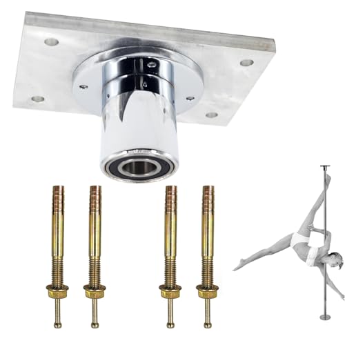 PRIORMAN Pole Dance Feste Flanschplatte für Zuhause, Deckenhalterung für Pole Dancing Pole Zubehör, rechteckige Pole Dance Pole Top Plate mit mehr Sicherheit und Stabilität PRIORMAN Pole Dance Feste Flanschplatte für Zuhause, Deckenhalterung für Pole Dancing Pole Zubehör, rechteckige Pole Dance Pole Top Plate mit mehr Sicherheit und Stabilität von PRIORMAN
