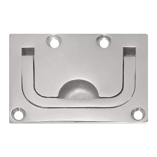 PRIOstahl Einlassgriff Bodenheber mit versenkbarem Griff Möbelgriff Muldengriff Lukenheber x 1 Stück Größe: 75 x 56 mm für Boot Luke Schiebetüren Schubladen Rostfrei aus Edelstahl V4A PRIOstahl Einlassgriff Bodenheber mit versenkbarem Griff Möbelgriff Muldengriff Lukenheber x 1 Stück Größe: 75 x 56 mm für Boot Luke Schiebetüren Schubladen Rostfrei aus Edelstahl V4A von PRIOstahl