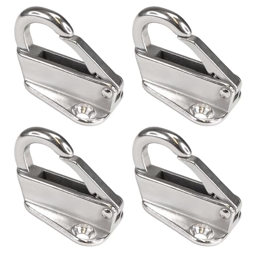 PRIOstahl Fenderhaken mit Schnappsicherung Federhaken Bootsfenderhaken Deckenhaken Karabinerhaken - 4 Stück 45 x 32 mm zur Befestigung Boot Fender Anhänger Abdeckplane Rostfrei aus Edelstahl V2A PRIOstahl Fenderhaken mit Schnappsicherung Federhaken Bootsfenderhaken Deckenhaken Karabinerhaken - 4 Stück 45 x 32 mm zur Befestigung Boot Fender Anhänger Abdeckplane Rostfrei aus Edelstahl V2A von PRIOstahl