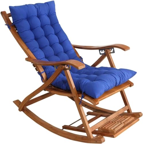 PRMTYUP Chaise Lounger Kissen Liegeschaukelpolster Sofa Matte Deck Stuhl Kissenstuhlkissen Kissen Langes Bankkissen FüR Outdoor -MöBel, Innenlieger Im Innenbereich,B,48 * 120cm von PRMTYUP