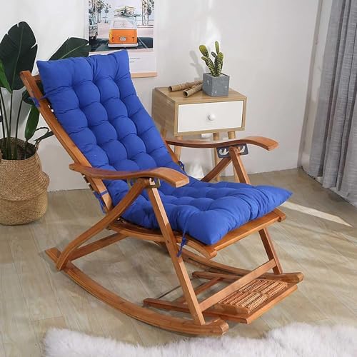 PRMTYUP Loungestuhlkissen Verdickte Cadding -Chaise, Liegekissen -Liege Rocken, Stuhlsofa Matten -Pad -Stuhlkissen FüR InnenmöBel Im Innenbereich,02,48 * 120cm von PRMTYUP