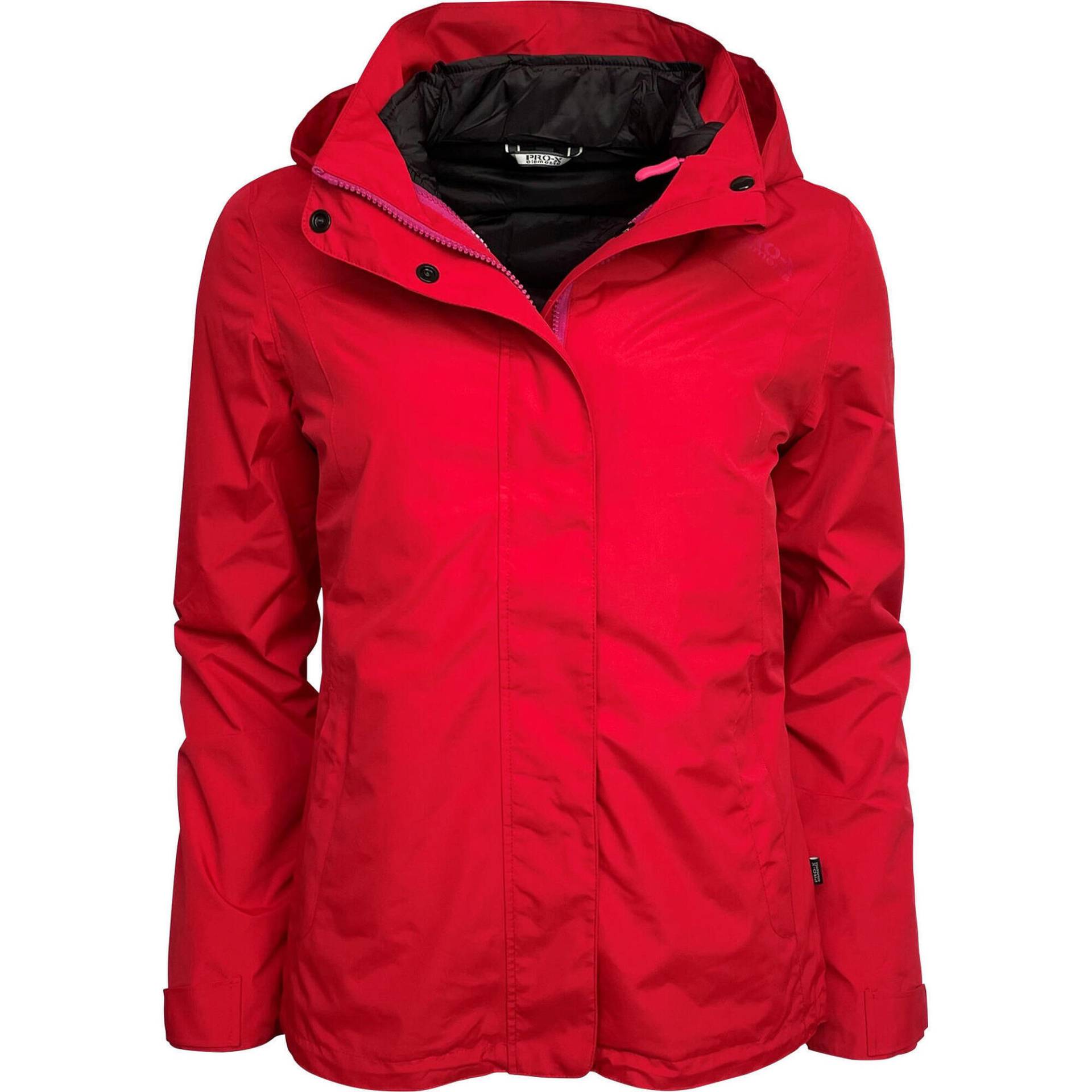 Damen Funktionsjacke AGNES Barbados Cherry-Rot von PRO-X Elements