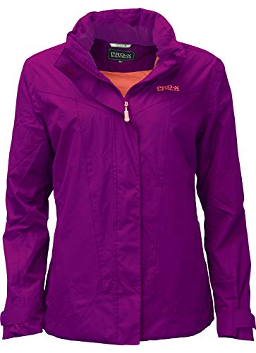 PRO-X elements Damen Cindy bergangsjacke, aubergine, 48 EU von PRO-X elements