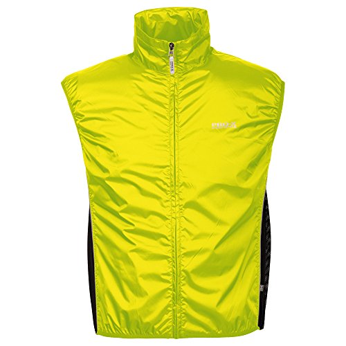 PRO-X elements Weste BIKE VEST I Ultraleichte SLIM FIT Fahrradweste für Luftzirkulation & Beweglichkeit mit Reflektoren, Netzeinsätzen und Taschen von PRO-X elements