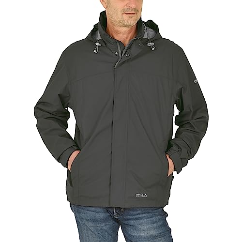 PRO-X elements Herren Jacke Meran, Anthrazit, 4XL, 4010 von PRO-X elements