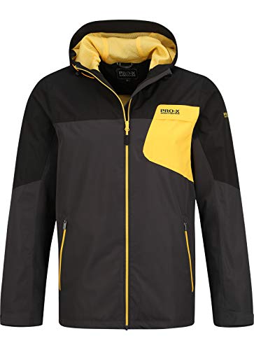 PRO-X elements Herren Mason Jacke, Schwarz-Anthrazit, L von PRO-X elements