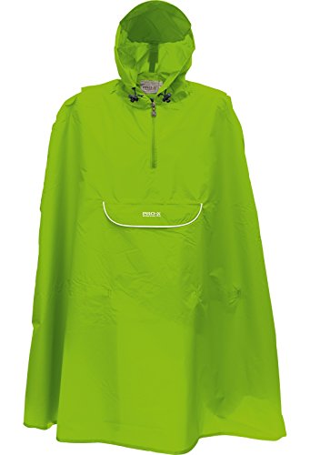 PRO-X elements Unisex Kinder Pasino Poncho, Neongrün, 140 EU von PRO-X elements