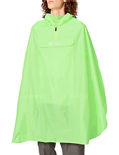 PRO-X elements Rad-Poncho PASO mit großer Brusttasche I Regenponcho mit Kapuze, Reflexstreifen & verschweißten Nähten I Damen & Herren Regencape von PRO-X elements