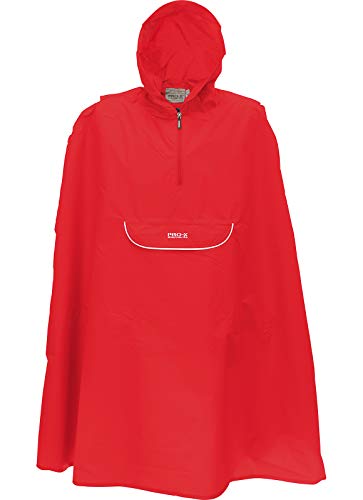 PRO-X elements Kinder Poncho Pasino, Rot, 140, 9045 von PRO-X elements