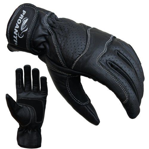 PROANTI Damen Motorradhandschuhe Damen Leder Motorrad Handschuhe - Größe M PROANTI Damen Motorradhandschuhe Damen Leder Motorrad Handschuhe - Größe M von PROANTI