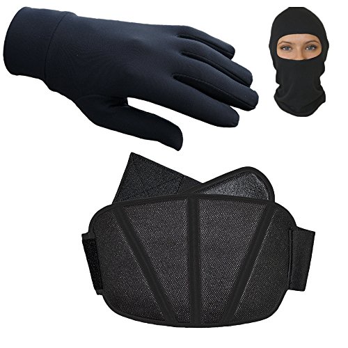 PROANTI Motorrad Winter Set inkl. Nierengurt Unterziehhandschuhe und Sturmhaube PROANTI Motorrad Winter Set inkl. Nierengurt Unterziehhandschuhe und Sturmhaube von PROANTI