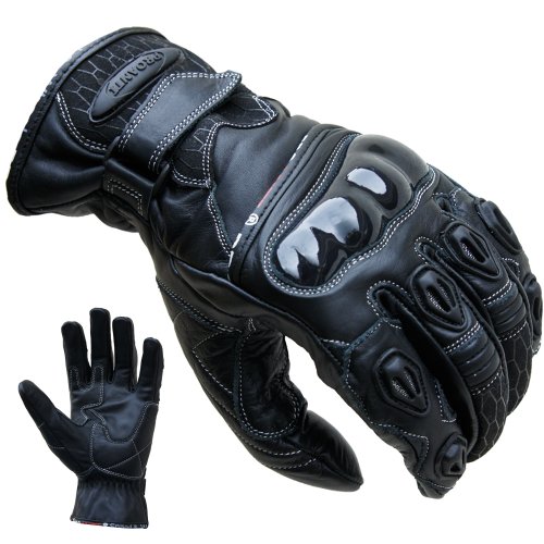 PROANTI Motorradhandschuhe Leder kurz Motorrad Handschuhe - Größe M PROANTI Motorradhandschuhe Leder kurz Motorrad Handschuhe - Größe M von PROANTI