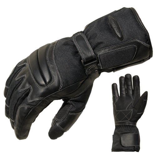 PROANTI Motorradhandschuhe Regen Winter Motorrad Handschuhe Herren Damen (XL) von PROANTI