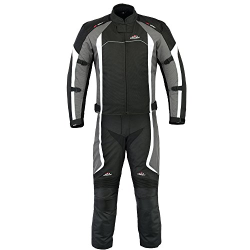 PROANTI Motorradkombi Biker Motorrad Textil Kombi wasserdichte Jacke und Hose - Größe XXL von PROANTI