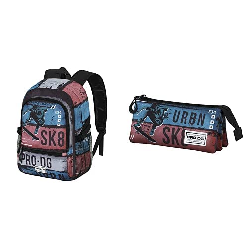 PRODG UrbanSk8 Fan 2.0 Fight Rucksack + Dreifach-Federmäppchen PRODG UrbanSk8 Fan 2.0 Fight Rucksack + Dreifach-Federmäppchen von PRO-DG