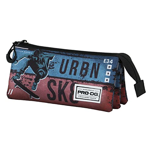 PRODG Urbansk8-FAN Dreifach Federmäppchen 2.0, Grau PRODG Urbansk8-FAN Dreifach Federmäppchen 2.0, Grau von PRO-DG