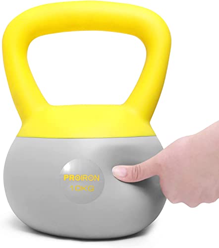 PROIRON Weich Kettlebell, Kugelhantel | 2-10kg | Starter-Sets | Freundlich für Benutzer und Boden, Ideal für Beginner Hause Kettlebell Training Gemacht von PROIRON