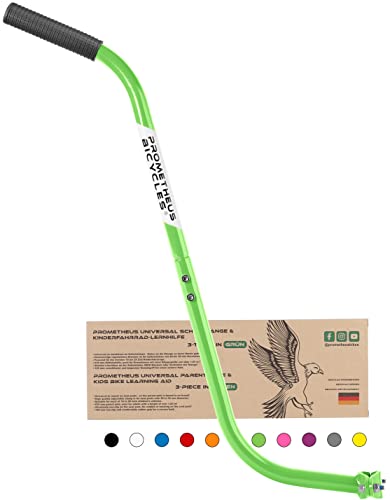 PROMETHEUS BICYCLES Fahrradstange für Kinderfahrrad | Schiebestange Kinderfahrrad | universal Schubstange Fahrrad kinder teilbar rutschfest stabil - Grün PROMETHEUS BICYCLES Fahrradstange für Kinderfahrrad | Schiebestange Kinderfahrrad | universal Schubstange Fahrrad kinder teilbar rutschfest stabil - Grün von PROMETHEUS BICYCLES