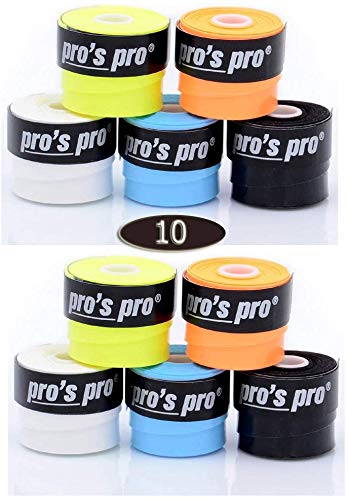 Pro Aqua Zorb Premium 10 Tennis Griffbänder bunt Pro Aqua Zorb Premium 10 Tennis Griffbänder bunt von Pros