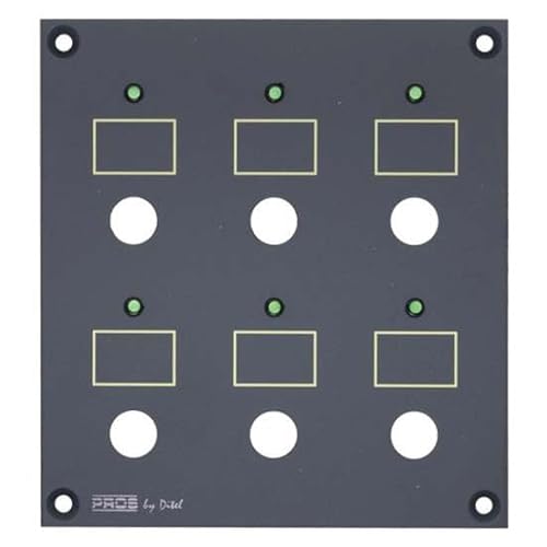 PROS Unisex-Adult NPE-041 MODULO para 6 FUSIBLES Term. REARMABLES, Multicolor, Standard PROS Unisex-Adult NPE-041 MODULO para 6 FUSIBLES Term. REARMABLES, Multicolor, Standard von PROS