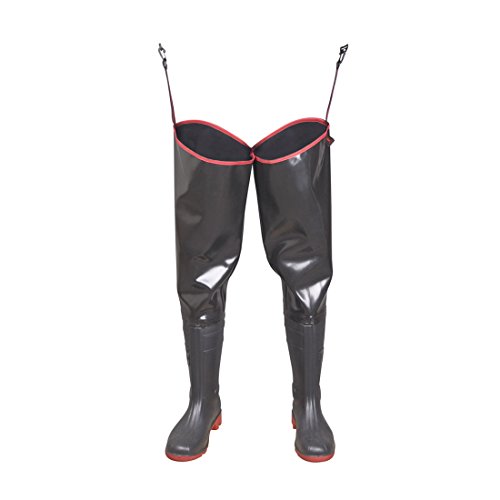 WATSTIEFEL STRONG Fischerhose Watthose Anglerhose PVC als Latex Teichhose von PROS