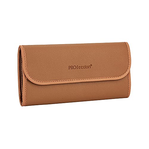 PROfezzion Filter Case 4 Taschen Kameraobjektiv Filtertasche Tragetasche für ND CPL UV Rundfilter bis 82 mm Aufbewahrung mit Mikrofaser-Reinigungstuch, Braun PROfezzion Filter Case 4 Taschen Kameraobjektiv Filtertasche Tragetasche für ND CPL UV Rundfilter bis 82 mm Aufbewahrung mit Mikrofaser-Reinigungstuch, Braun von PROfezzion