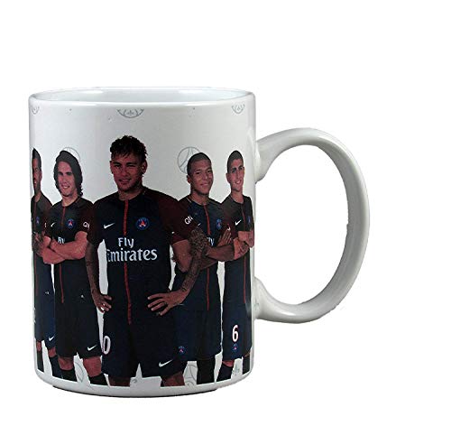 PSG 5 Spieler Tasse in Packs EDD Paris SG Unisex Kinder, Weiß PSG 5 Spieler Tasse in Packs EDD Paris SG Unisex Kinder, Weiß von PSG