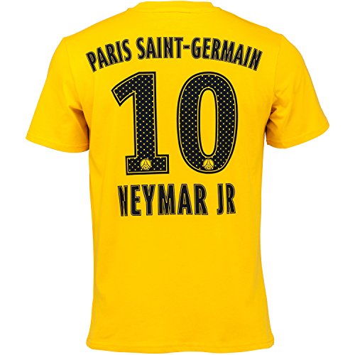 Paris Saint-Germain Herren-T-Shirt, Neymar Jr. – offizielle Kollektion, Erwachsenengröße L gelb Paris Saint-Germain Herren-T-Shirt, Neymar Jr. – offizielle Kollektion, Erwachsenengröße L gelb von PSG