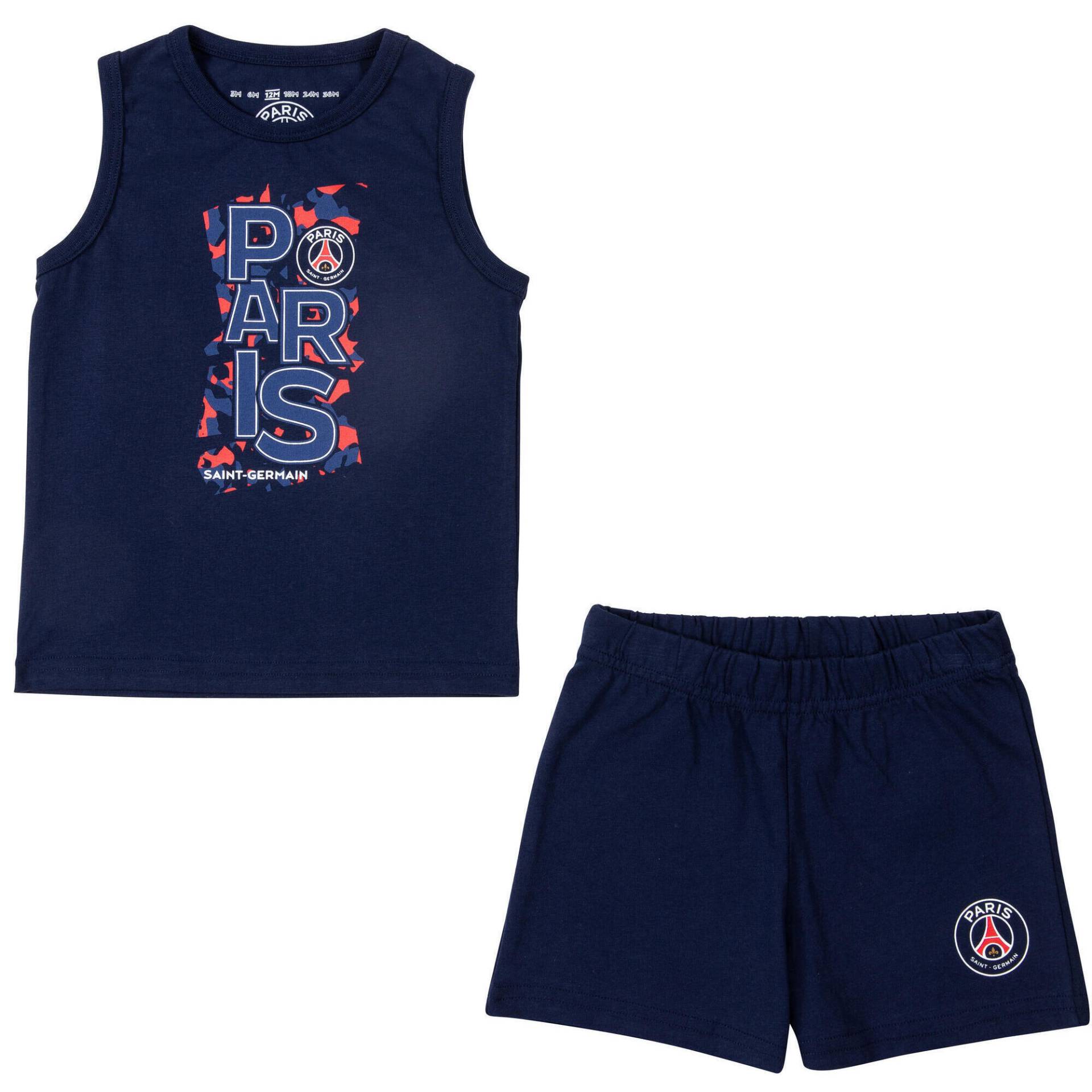 Set aus Baby-Top und -Shorts PSG 2022/23 von PSG