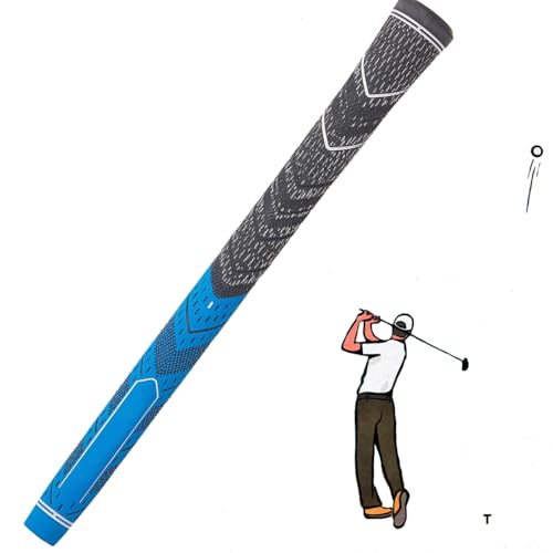 Golf-Putter-Griff, rutschfeste Golfschlägergriffe, Standardgröße, Gummi-Golfgriffe für Superstroke, professioneller Golfgriff-Ersatz von PTAKRQYDYIBJG