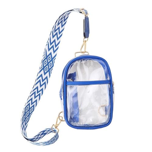 PTILSERY Transparente Schultertasche, Bauchtasche, Stadiongenehmigung, Umhängetasche, Brusttasche, Geldbörse, Rucksäcke, Geldbörse für Veranstaltungen, Konzerte von PTILSERY