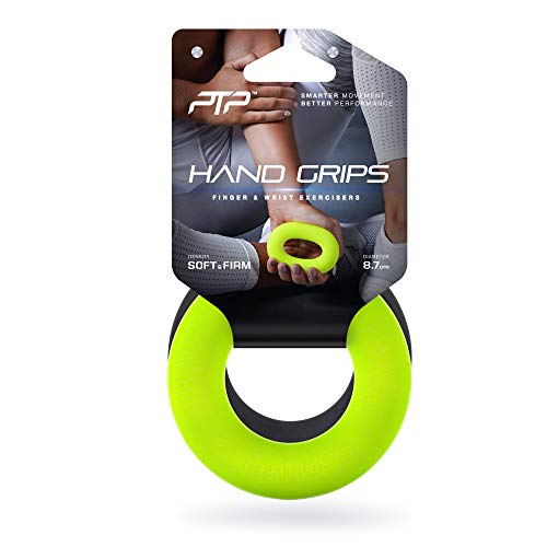 PTP Unisex – Erwachsene Strength Grip Handtrainer, schwarz/grün, One Size von PTP