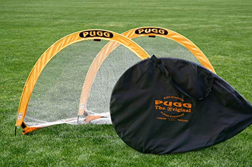 PUGG Mobile Fußballtore 2er-Set, Farbe gelb, Modell groß von PUGG