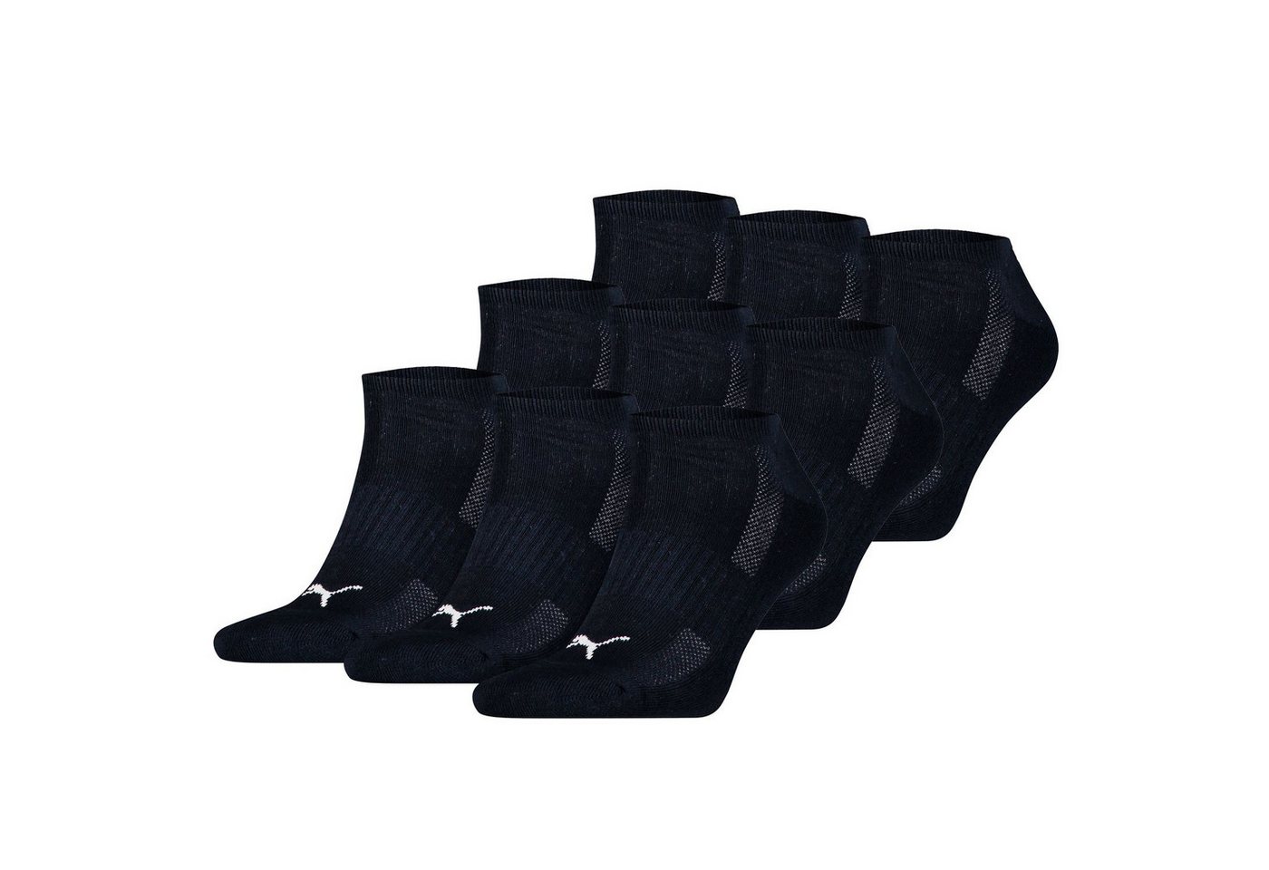 PUMA BODYWEAR Socken CUSHIONED SNEAKER UNISEX Kurzsocken mit Frotteesohle und Belüftungszone von PUMA BODYWEAR
