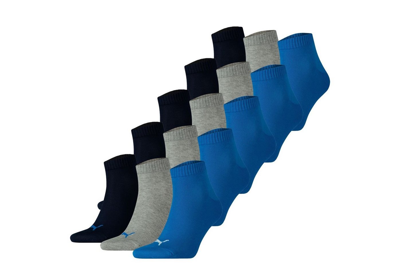 PUMA BODYWEAR Socken sportlifestyle Quarter Socken, Sneaker in vielen Farben 15 Paar von PUMA BODYWEAR