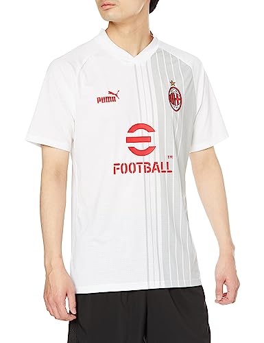 AC Milan 769274 Prematch Jersey T-Shirt Men's White-Tango Red S von ACM 1899