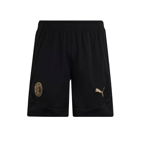 AC Milan Unisex Pantalonci Training Trainingsshorts, Saison 2024/25, DryCELL-Technologie, reguläre Passform, Schwarz, M AC Milan Unisex Pantalonci Training Trainingsshorts, Saison 2024/25, DryCELL-Technologie, reguläre Passform, Schwarz, M von AC Milan