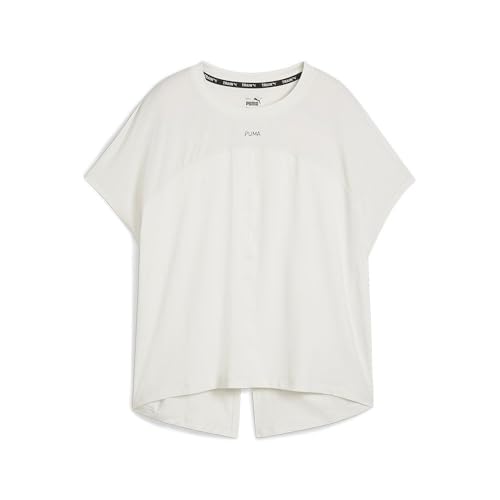 PUMA Unisex Cloudspun Mix Tee Reg T-Shirts, Vapor Grey, M EU PUMA Unisex Cloudspun Mix Tee Reg T-Shirts, Vapor Grey, M EU von PUMA