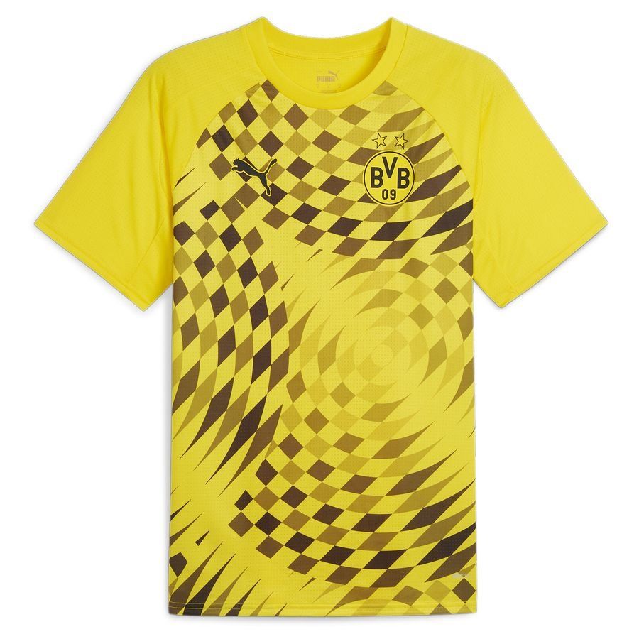 Dortmund Training T-Shirt Pre Match - Gelb/Schwarz von PUMA