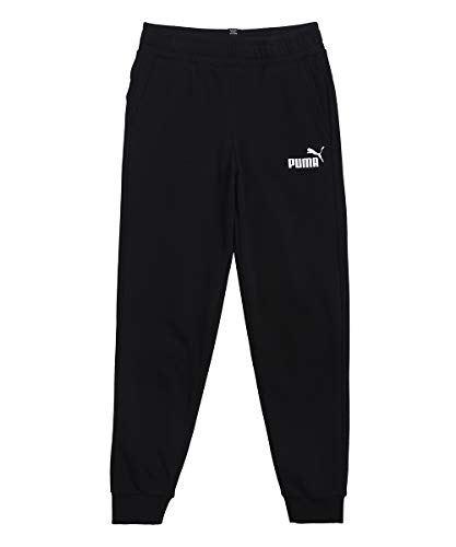 PUMA 586974 Jungen, ESS Logo Pants TR cl B Trainingshose, Puma Black, 176 von PUMA