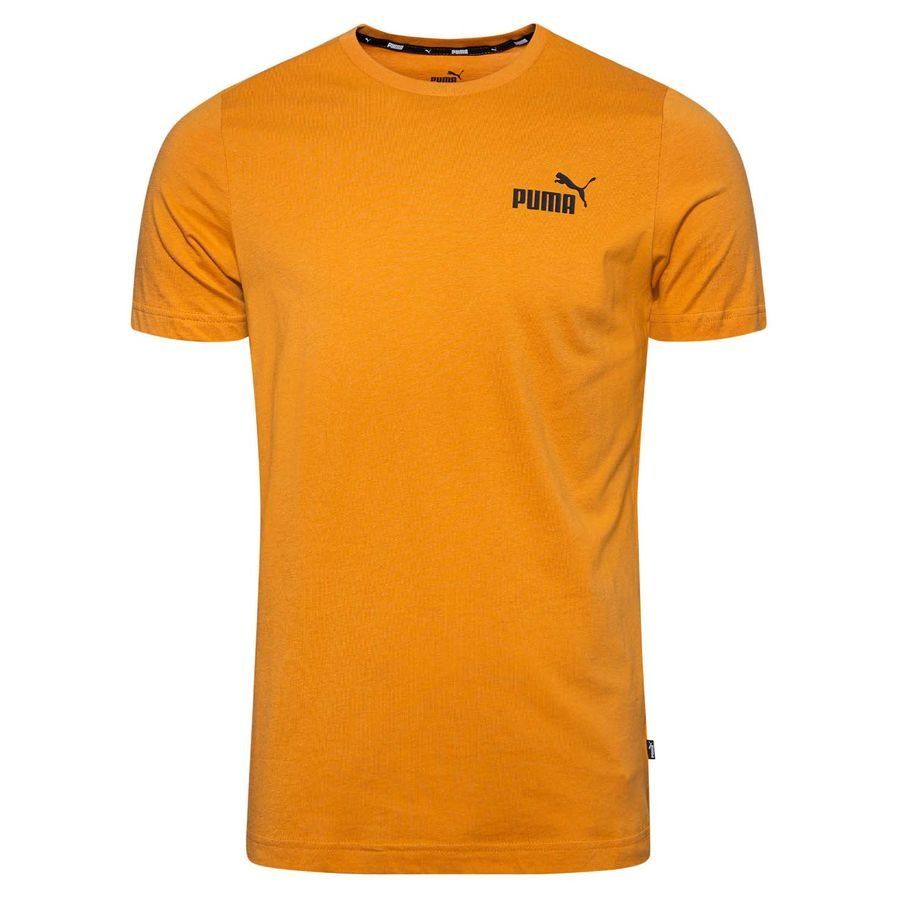 PUMA T-Shirt Essential Small Logo - Braun von PUMA