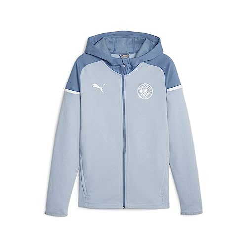 PUMA MCFC 772904-20 Casuals Hooded Jkt Jacket Unisex blue Größe XXL von PUMA