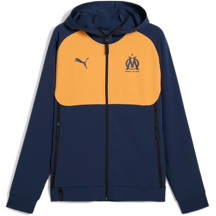 Marseille Track Jacke Pumatech Woven - Club Navy/Orange von PUMA