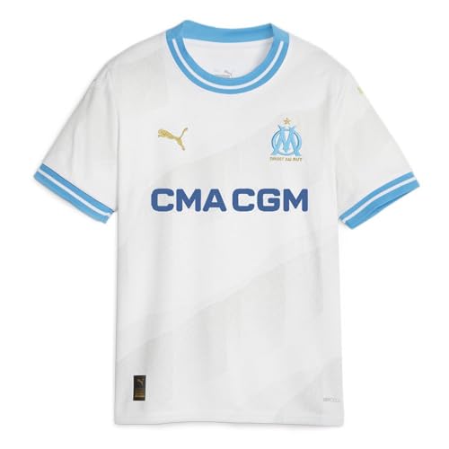 PUMA Olympique de Marseille 771283-01 Home Jersey Replica Jr T-Shirt Unisex Kids White Größe 116 PUMA Olympique de Marseille 771283-01 Home Jersey Replica Jr T-Shirt Unisex Kids White Größe 116 von PUMA