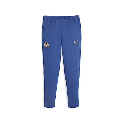 PUMA Olympique de Marseille 771941-05 Casuals Pants Trousers Unisex Blue Größe S von PUMA