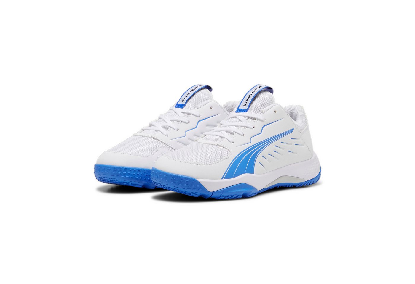 PUMA Accelerate Jr PUMA White-Bluemazing Handballschuh PUMA Accelerate Jr PUMA White-Bluemazing Handballschuh von PUMA