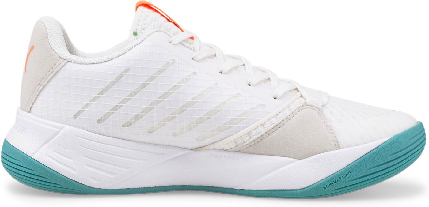 PUMA Accelerate Pro W PUMA WHITE-NEON CITRUS-NIMBUS Handballschuh PUMA Accelerate Pro W PUMA WHITE-NEON CITRUS-NIMBUS Handballschuh von PUMA