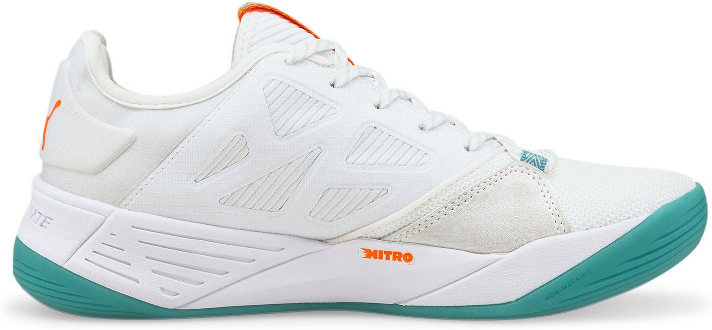 PUMA Accelerate Turbo Nitro W PUMA WHITE-NEON CITRUS-NIMBUS Handballschuh PUMA Accelerate Turbo Nitro W PUMA WHITE-NEON CITRUS-NIMBUS Handballschuh von PUMA