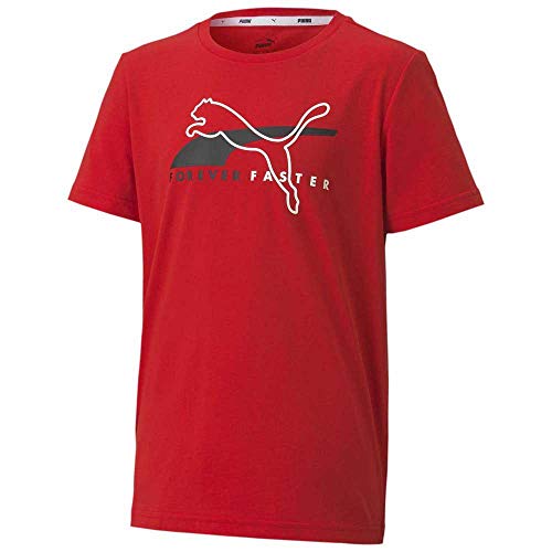 PUMA Alpha Graphic Tee B Kurzarm-T-Shirt für Kinder PUMA Alpha Graphic Tee B Kurzarm-T-Shirt für Kinder von PUMA